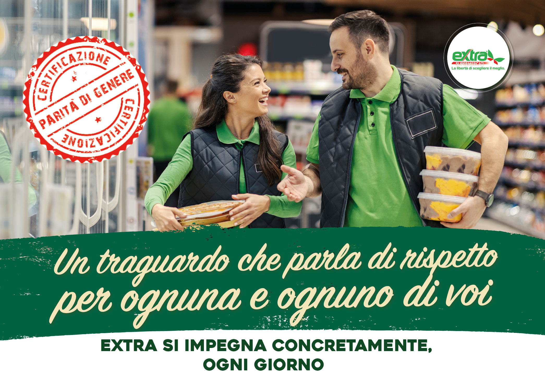 Le persone al centro: la visione di Extra tra formazione, sicurezza e parità